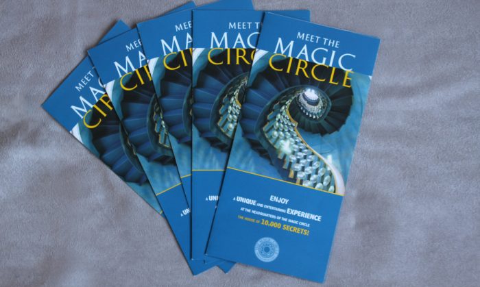 The world-famous Magic Circle. Scarlet Design asked to re-brand and provide publicity materials